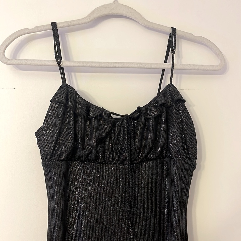 BLACK MINI DRESS - Picture 2 of 4